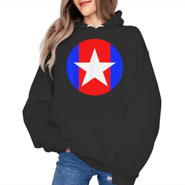 Nerdy Captain Sweatpants Retro Comic Book Fan Teacher Women's Hoodie