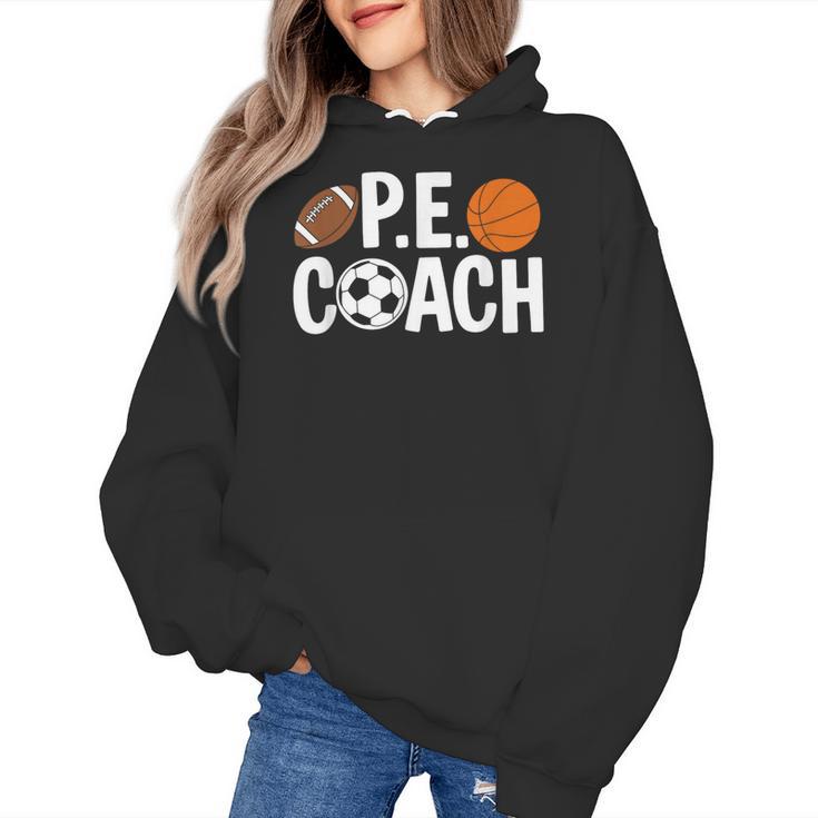 PE Gym Teacher Quotes School Class Instructor And Coach Women's Hoodie
