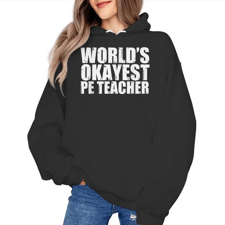 PE Teacher Women's Hoodie
