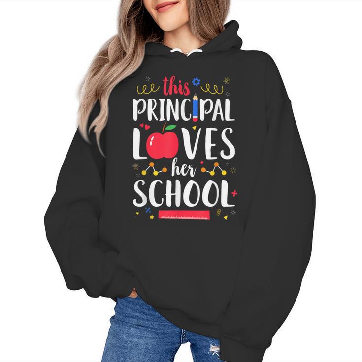 This Principal Loves Her School Teacher Appreciation Women's Hoodie