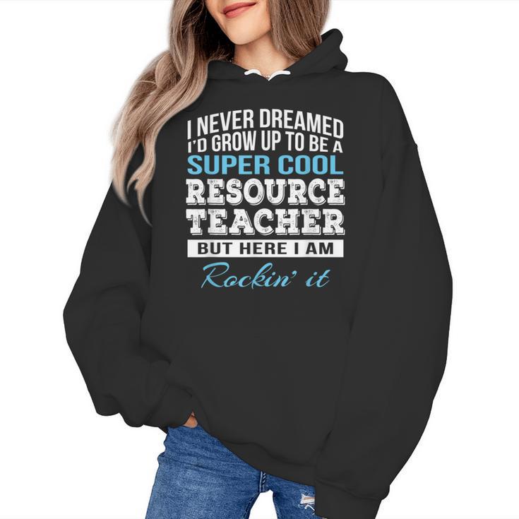 Resource Teacher Tshirt Men Women Women's Hoodie