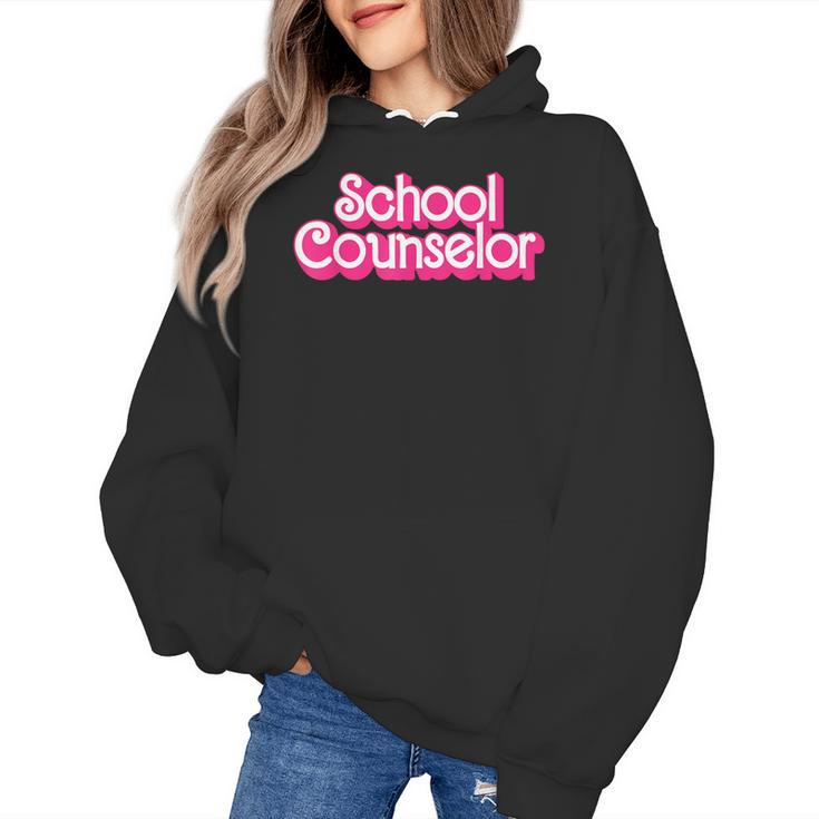 School Counselor Back To School Teacher Life Women's Hoodie