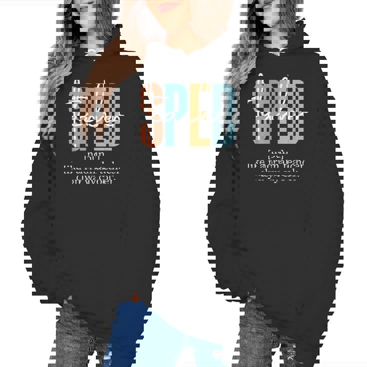Special Education Sped Teacher Definition For Women &amp; Men Women&#x27;s Hoodie