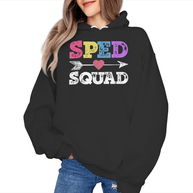 Special Education Squad Shirt SPED Squad Teacher's Day For Men Women Women's Hoodie