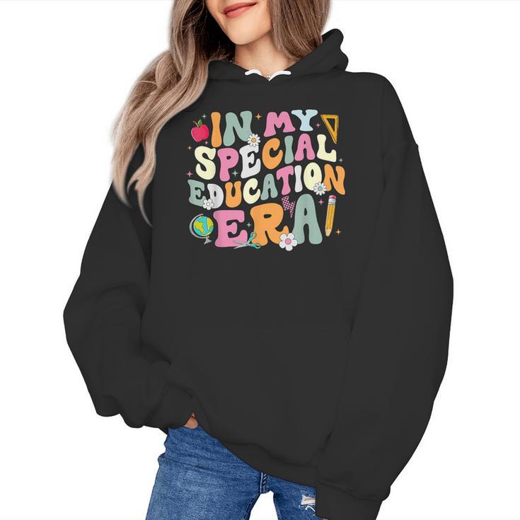 Special Education Teacher Era Inspirational SPED ABA Autism Women's Hoodie