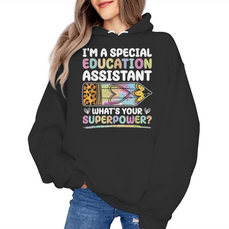Special Educational Assistant And Sped Teacher Women's Hoodie