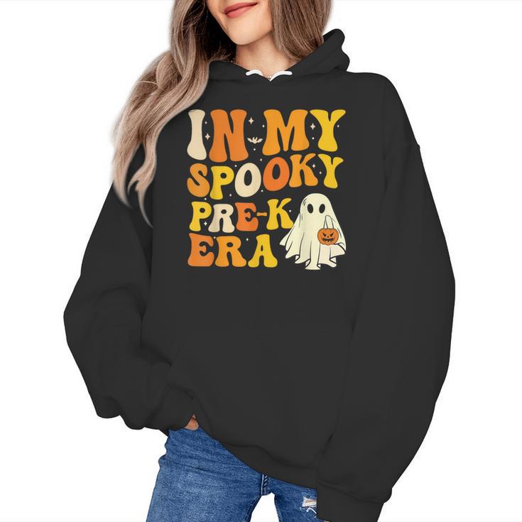 In My Spooky PRE-K Teacher Era Halloween Costume Tee Women's Hoodie