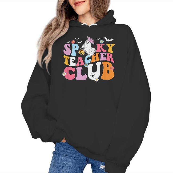 Spooky Teacher Club Halloween Women's Hoodie