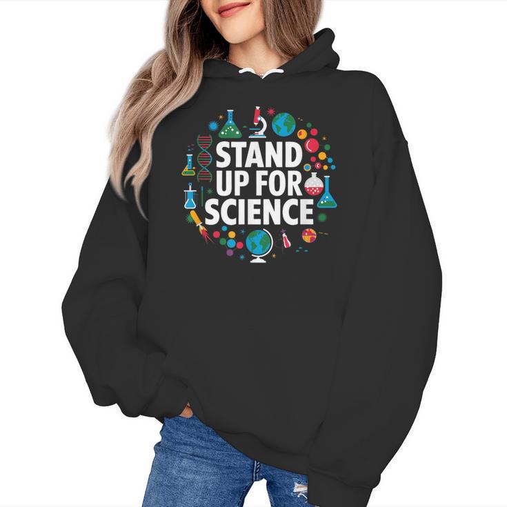 Stand Up For Science STEM Advocacy Pro Scientific Teacher Women's Hoodie, Science Teacher Gifts, trending gift Stand Up For Science STEM Advocacy Pro Scientific Teacher Women's Hoodie, Science Teacher Gifts, trending gift