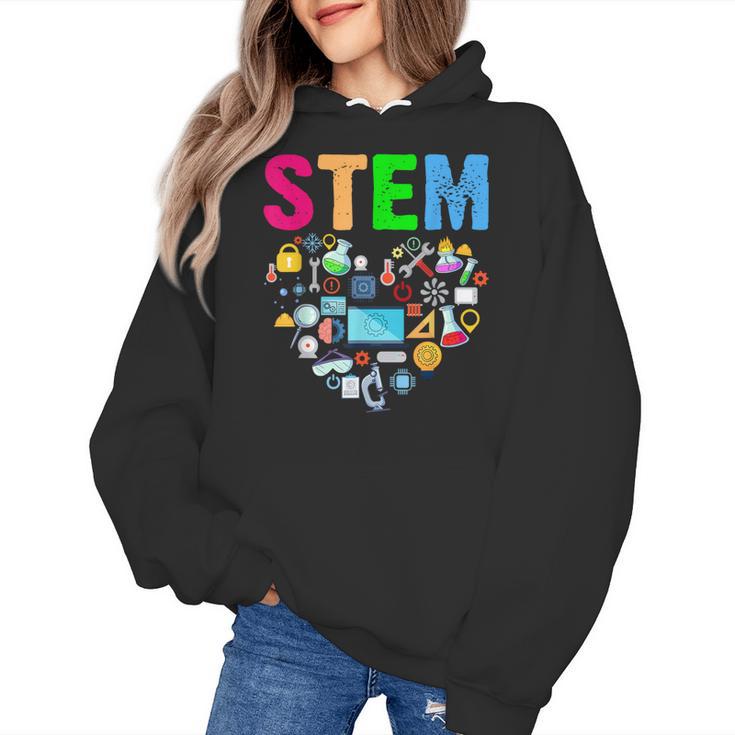 STEM Science Technology Engineering Math Teacher Women's Hoodie