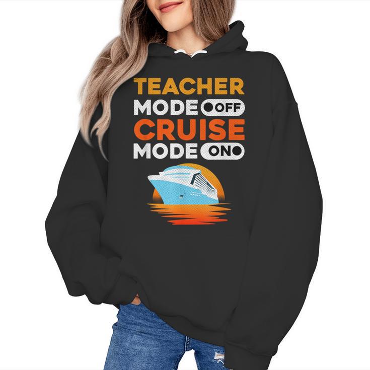 Teacher Cruise Shirt Cruise Mode Men Women Women's Hoodie