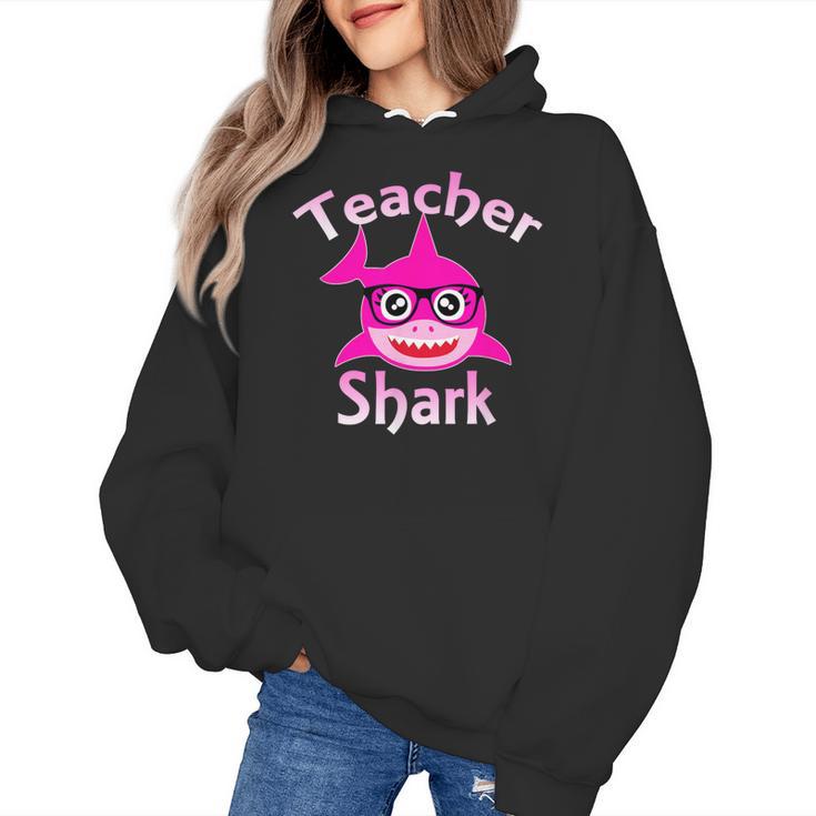 Teacher Shark Female Teacher Women's Hoodie