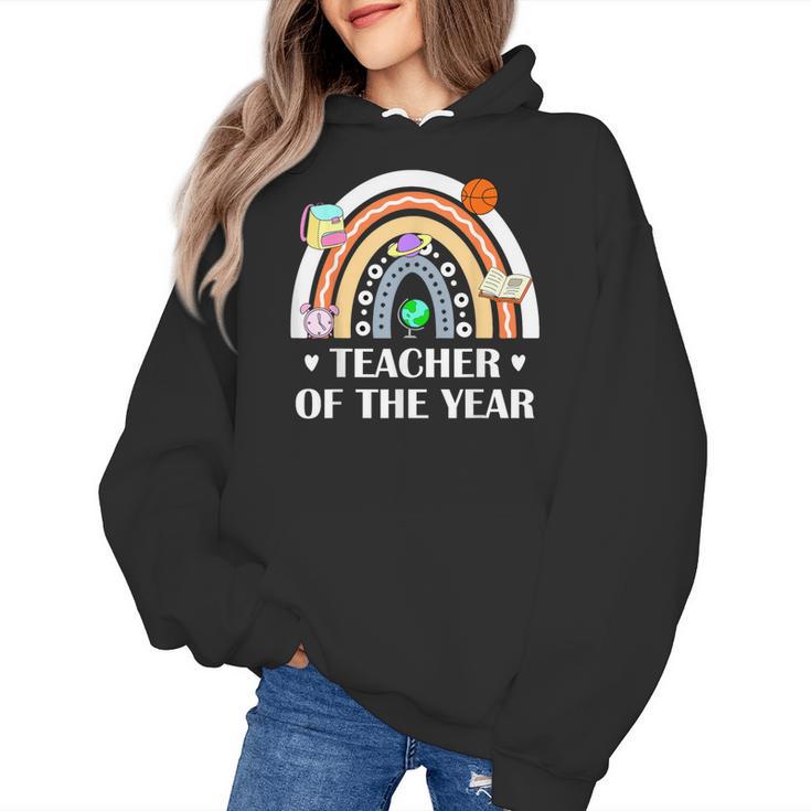 Teacher Of The Year Best Teacher Ever Men Women Women's Hoodie