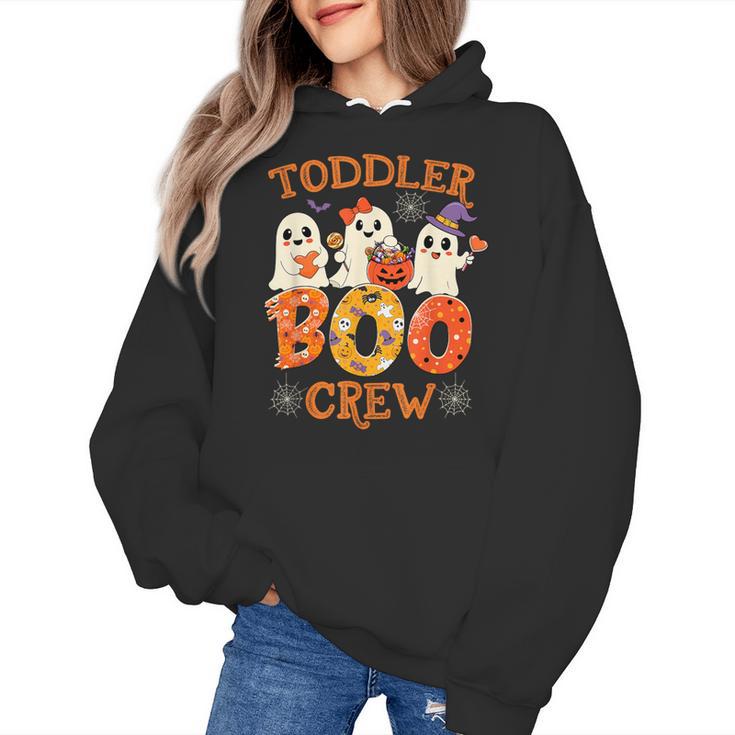 Toddler Boo Crew Halloween Costume For Teacher Kids Women's Hoodie