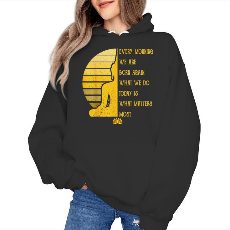 Yoga Meditation Buddha Yoga Teacher T-Shirt Women's Hoodie