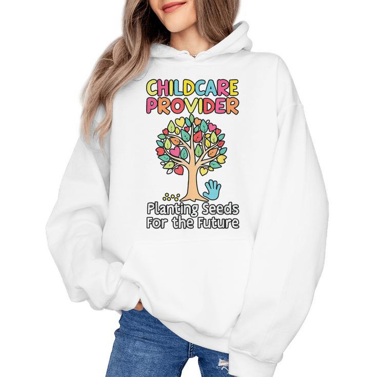 Childcare Provider Job Daycare Provider Daycare Teacher Women's Hoodie