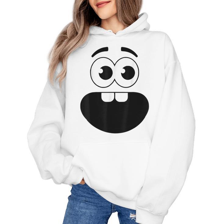 Creepy Carrots Face Teacher Halloween Costume Matching Women's Hoodie