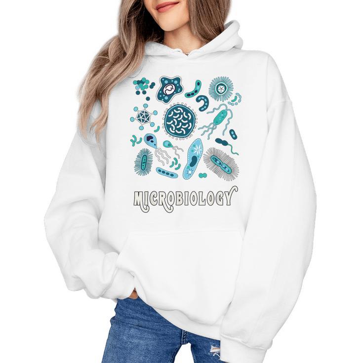 Microbiology Teacher Science Instructor Tee Shirt For Men Women Women's Hoodie
