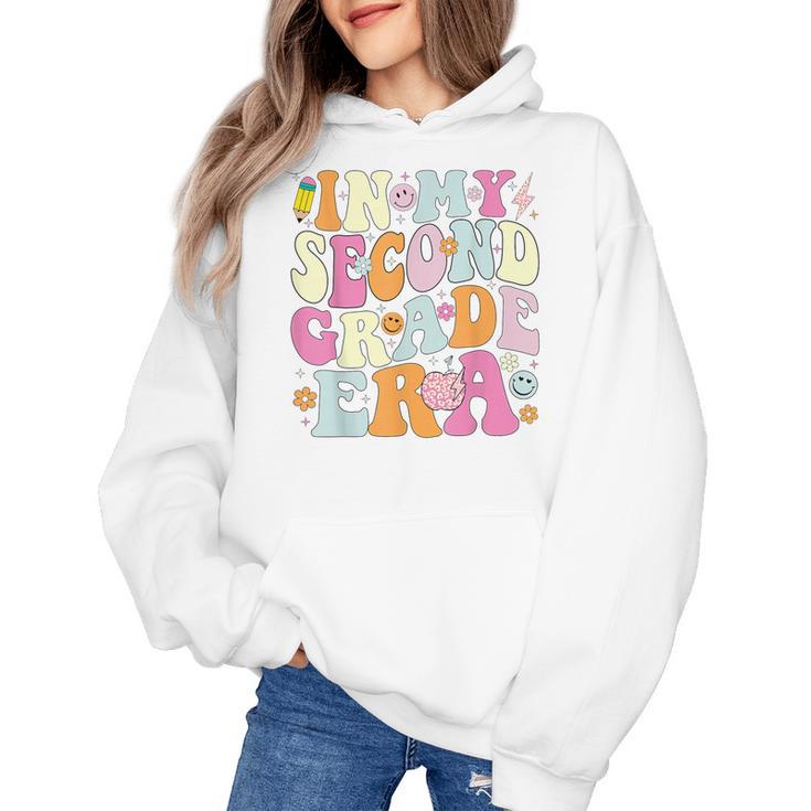 In My Second Grade Era 2nd Grade Girl Teacher Back To School Women's Hoodie