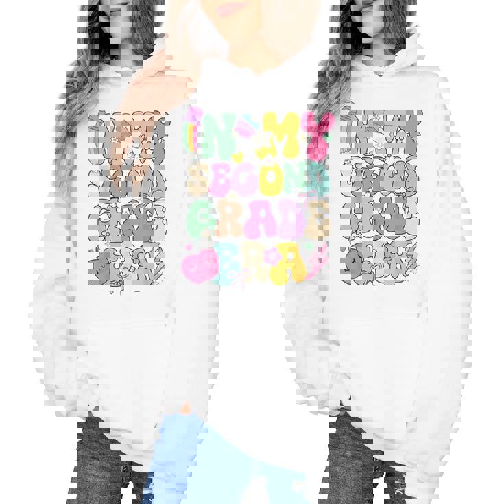 In My Second Grade Era Teachers Women Back To School Girls Women&#x27;s Hoodie