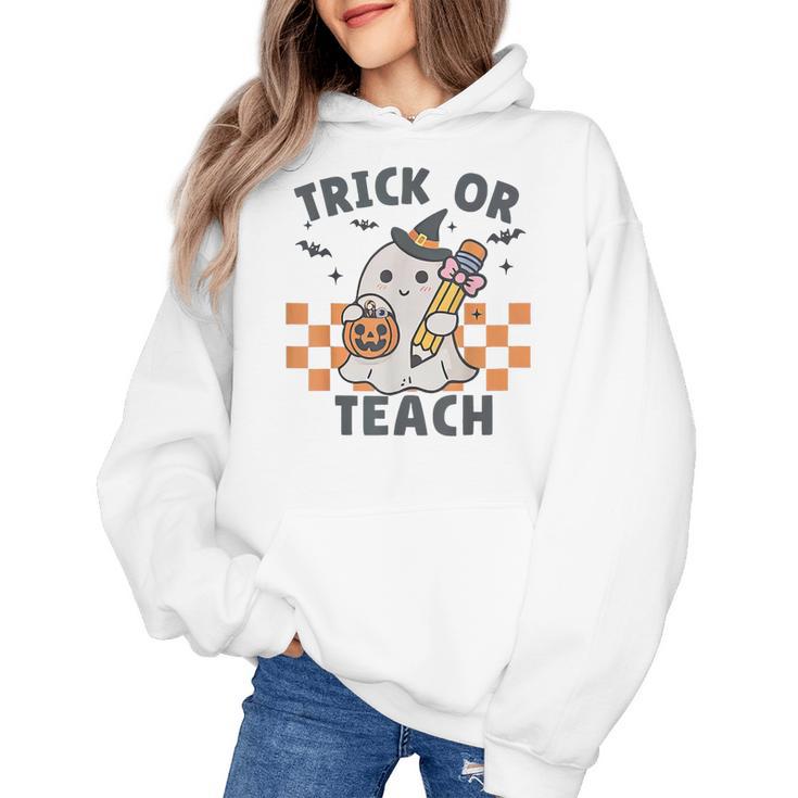 Trick Or Teach Teacher Women's Hoodie