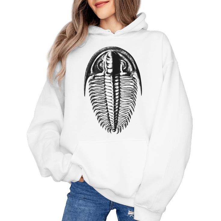 Trilobite Fossil Geology Teacher Student Geologist Women's Hoodie