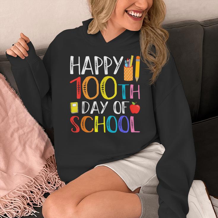 100 Days Of School Teacher And Student Women's Hoodie, funny design