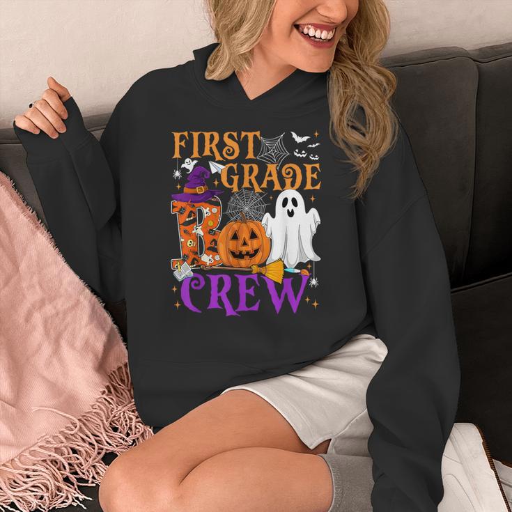 1st Grade Boo Crew Teacher Student Halloween Costume Women's Hoodie, funny design 1st Grade Boo Crew Teacher Student Halloween Costume Women's Hoodie, funny design