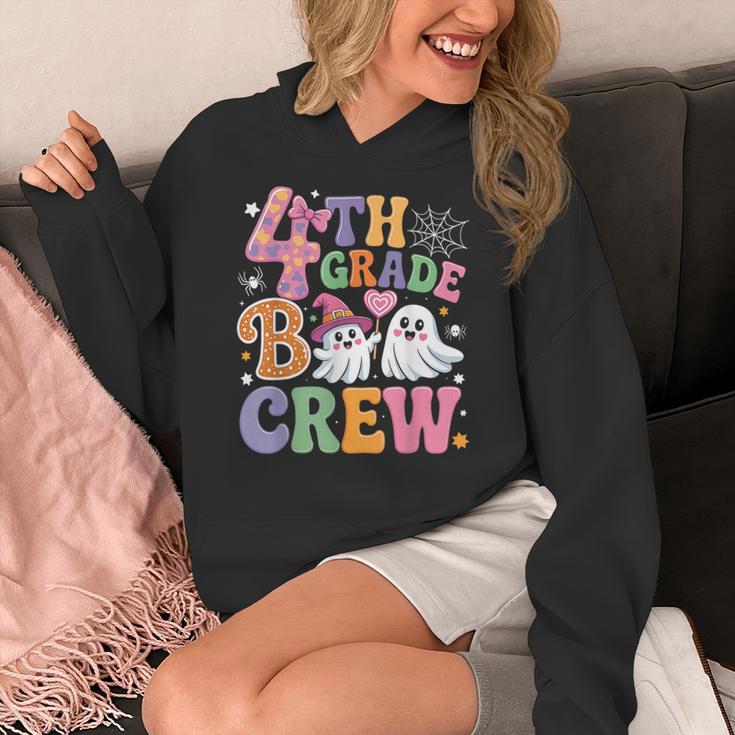 4th Grade Boo Crew Fourth Grade Teacher Kids Happy Halloween Women's Hoodie, 4th Grade Teacher Gifts, funny design 4th Grade Boo Crew Fourth Grade Teacher Kids Happy Halloween Women's Hoodie, 4th Grade Teacher Gifts, funny design