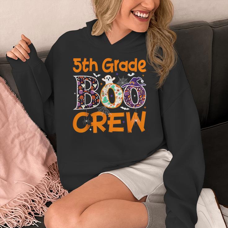5th Grade Boo Crew Teacher Fifth Grade Halloween Women's Hoodie, funny design 5th Grade Boo Crew Teacher Fifth Grade Halloween Women's Hoodie, funny design
