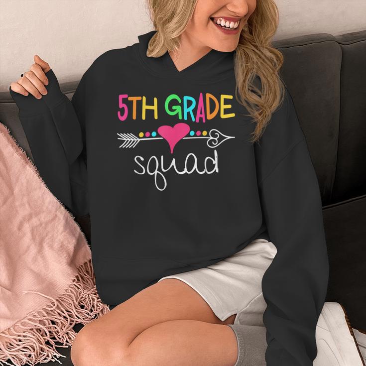 5th Grade Squad Fifth Teacher Student Team Back To School Women's Hoodie, funny design 5th Grade Squad Fifth Teacher Student Team Back To School Women's Hoodie, funny design