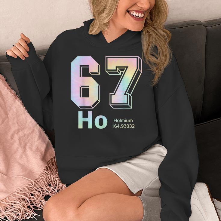 67 Ho Holmium Science Teacher Elements Table Six Seven Meme Women's Hoodie, Science Teacher Gifts, funny design 67 Ho Holmium Science Teacher Elements Table Six Seven Meme Women's Hoodie, Science Teacher Gifts, funny design