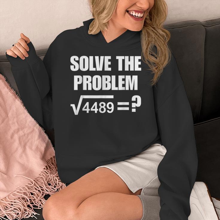67 Meme Math Six Seven Teacher Brainrot Joke Women's Hoodie, funny design