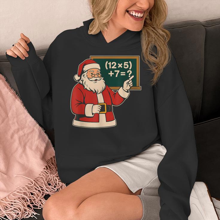 67 Teacher Christmas Santa Six Seven Meme Brainrot Math Joke Women's Hoodie, funny design 67 Teacher Christmas Santa Six Seven Meme Brainrot Math Joke Women's Hoodie, funny design