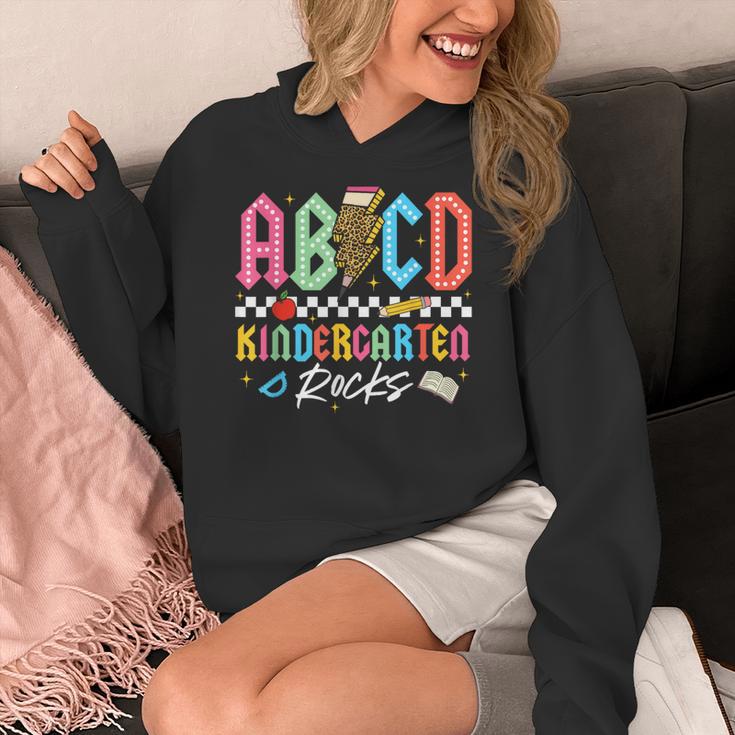 ABCD Kindergarten Rocks Pencil Lightning Teachers Rock Boys Women's Hoodie, funny design ABCD Kindergarten Rocks Pencil Lightning Teachers Rock Boys Women's Hoodie, funny design
