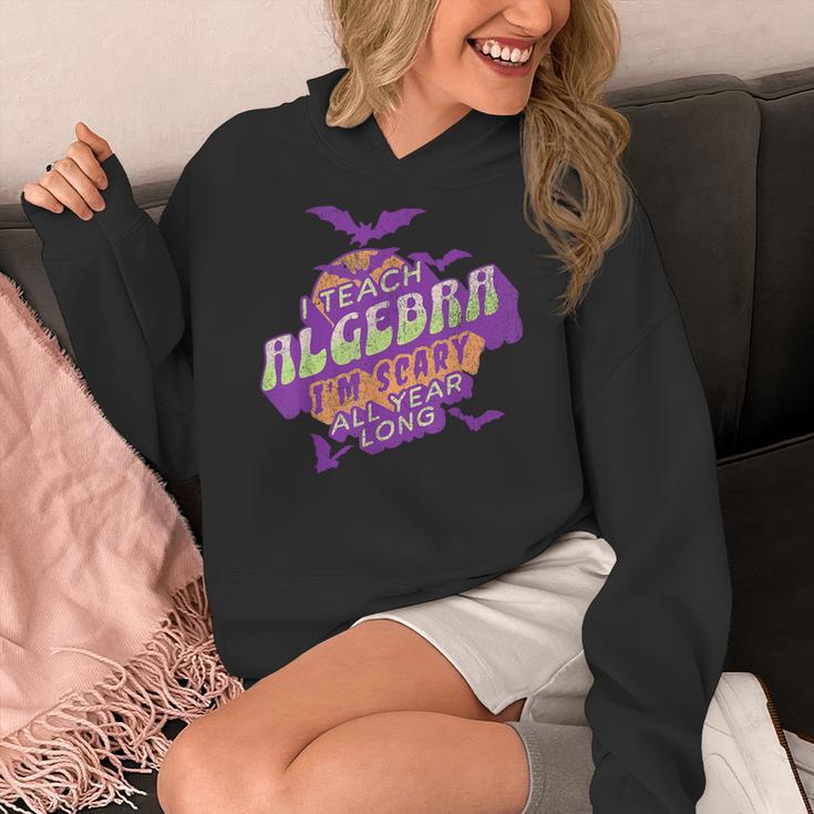 Algebra Teacher Halloween Spooky Ghost Math Mathematics Grad Women's Hoodie, funny design Algebra Teacher Halloween Spooky Ghost Math Mathematics Grad Women's Hoodie, funny design