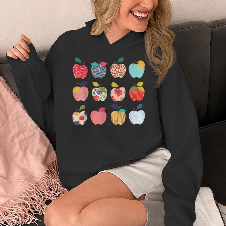 Art Apples Back To School For Teacher Student Women's Hoodie, funny design Art Apples Back To School For Teacher Student Women's Hoodie, funny design