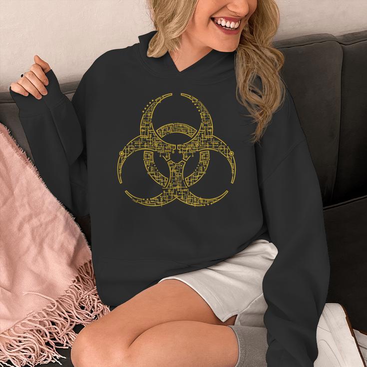 Bioengineering Biology Teacher Toxic Symbol Biohazard For Men Women Girls Kids Women's Hoodie, funny design Bioengineering Biology Teacher Toxic Symbol Biohazard For Men Women Girls Kids Women's Hoodie, funny design