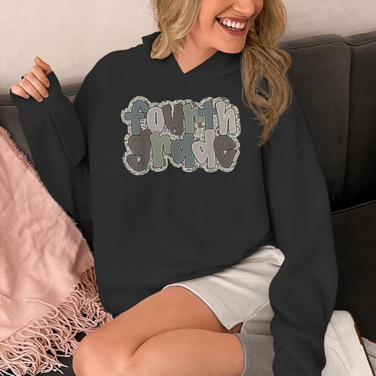 Camo Team 4th Grade Squad Back To School Teacher Kids Boys Women's Hoodie, 4th Grade Teacher Gifts, funny design Camo Team 4th Grade Squad Back To School Teacher Kids Boys Women's Hoodie, 4th Grade Teacher Gifts, funny design