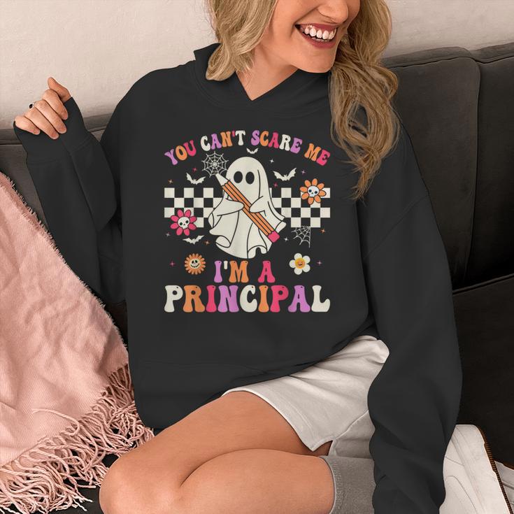 You Can't Scare Me I'm a Principal Halloween Teacher Women's Hoodie, funny design You Can't Scare Me I'm a Principal Halloween Teacher Women's Hoodie, funny design