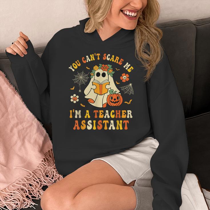 You Can't Scare Me I'm A School Teachers Assistant Halloween Women's Hoodie, funny design You Can't Scare Me I'm A School Teachers Assistant Halloween Women's Hoodie, funny design