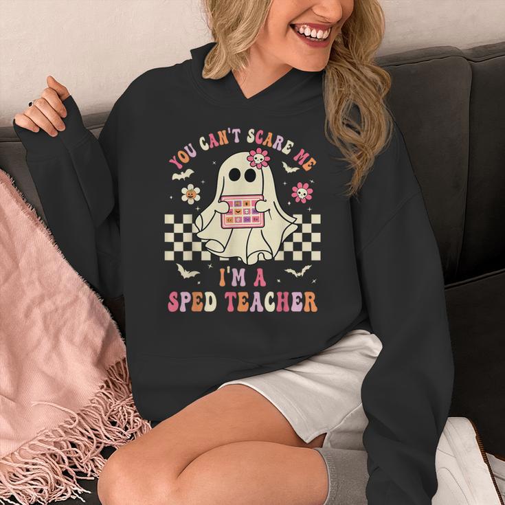 You Can't Scare Me I'm A SPED Teacher Crew Squad Halloween Women's Hoodie, funny design You Can't Scare Me I'm A SPED Teacher Crew Squad Halloween Women's Hoodie, funny design