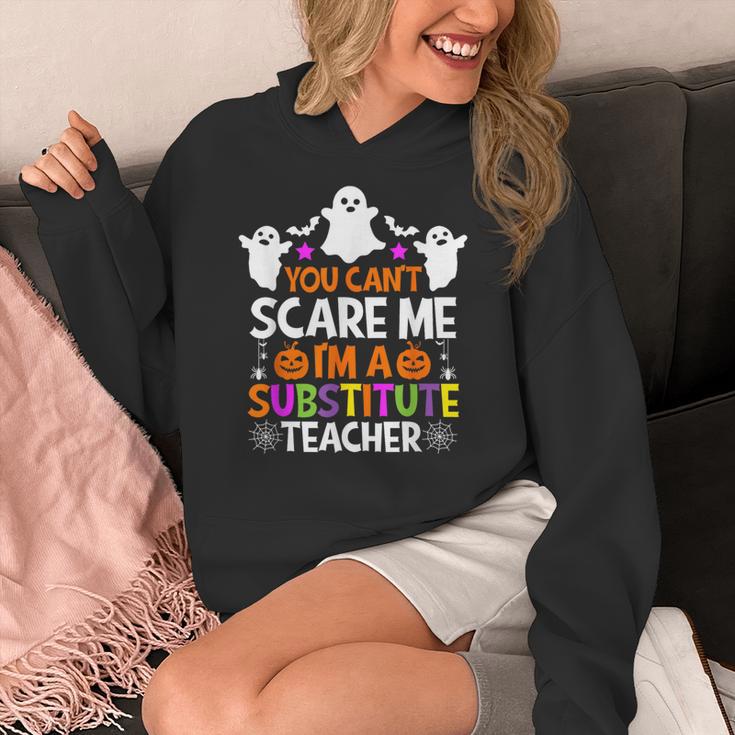 You Can't Scare Me I'm A Substitute Teacher Shirt Halloween Women's Hoodie, funny design You Can't Scare Me I'm A Substitute Teacher Shirt Halloween Women's Hoodie, funny design