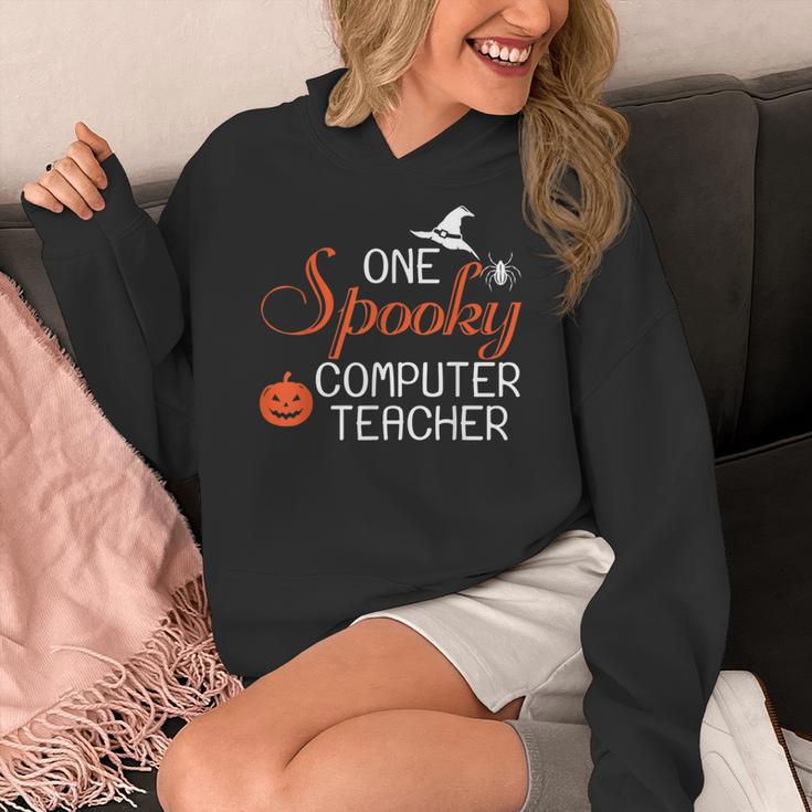 Computer Teacher Halloween Spooky Men Women Kids Women's Hoodie, funny design Computer Teacher Halloween Spooky Men Women Kids Women's Hoodie, funny design