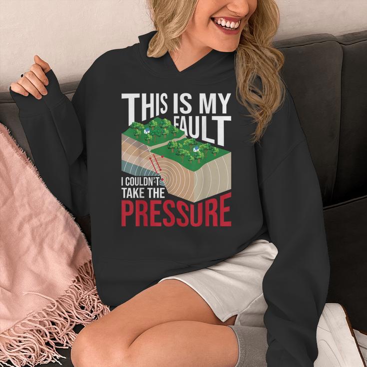 Couldn't Take The Pressure Geology Earth Science Teacher Women's Hoodie, Science Teacher Gifts, funny design