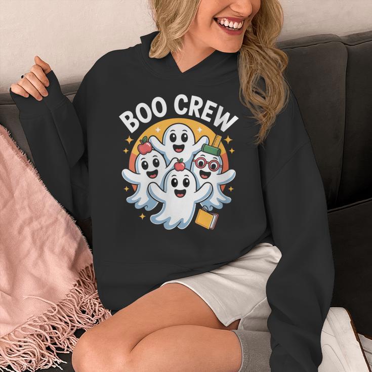 Cute Group Matching Teachers Halloween Women's Hoodie, funny design