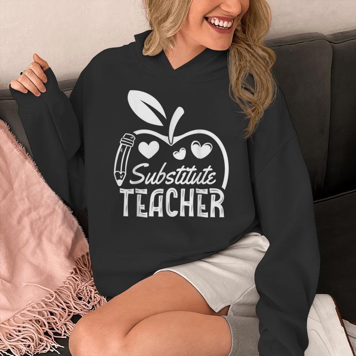 Cute Substitute Teacher Appreciation Men Women Women's Hoodie, funny design Cute Substitute Teacher Appreciation Men Women Women's Hoodie, funny design