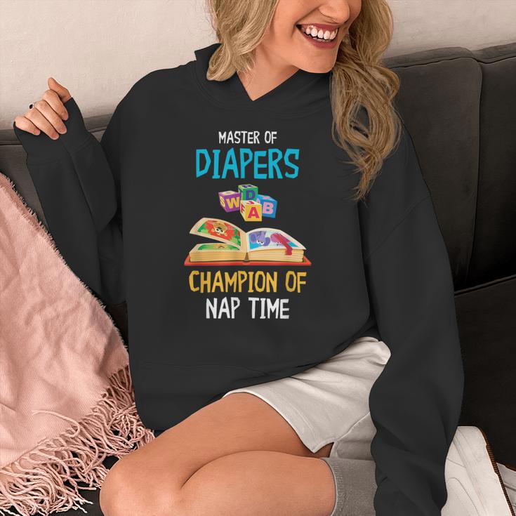 Daycare Provider Master Of Diapers Childcare Teacher Women's Hoodie, funny design Daycare Provider Master Of Diapers Childcare Teacher Women's Hoodie, funny design