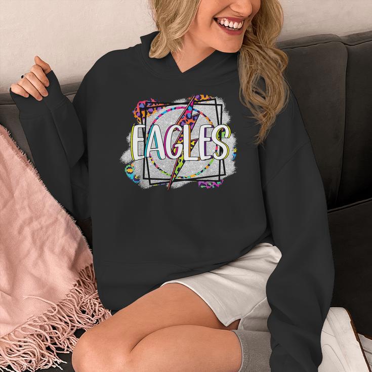 Eagles Teacher School Sports Fan Team Spirit Women's Hoodie, funny design