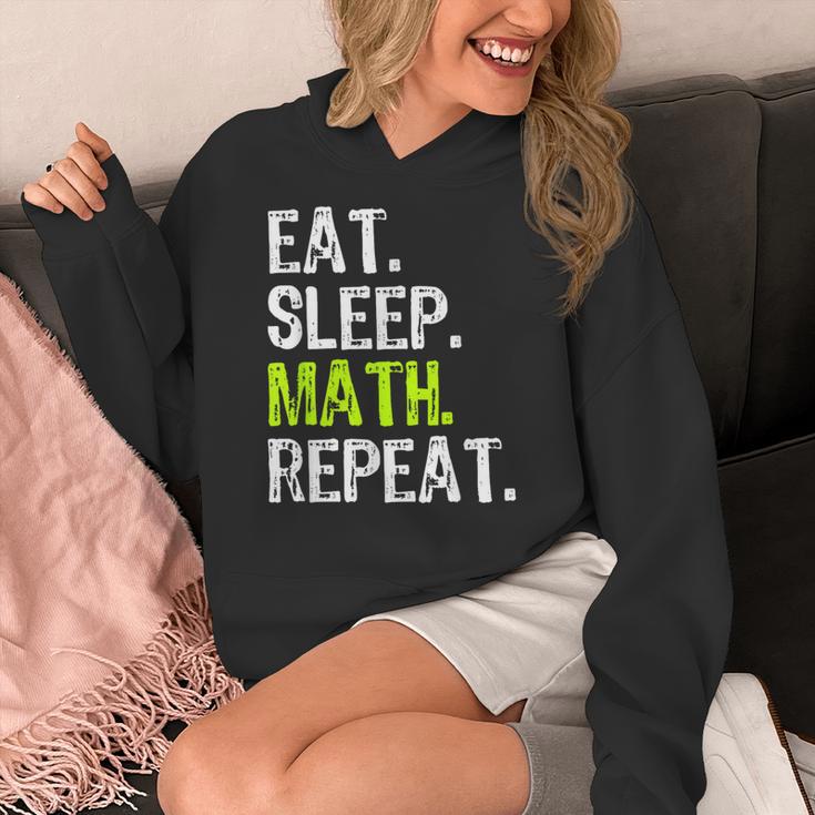 Eat Sleep Math Repeat Teacher Lover Women's Hoodie, funny design Eat Sleep Math Repeat Teacher Lover Women's Hoodie, funny design